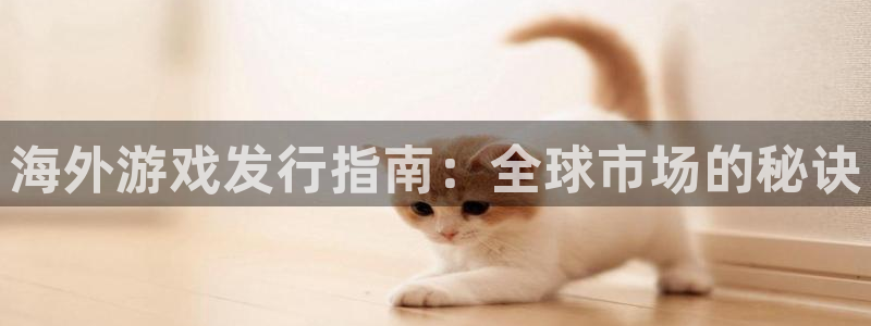 新城平台将7O777：海外游戏发行指南：全球市场的秘诀